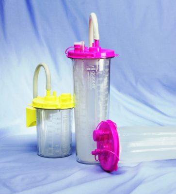 Suction Canister with Bracket Quick-Fit®